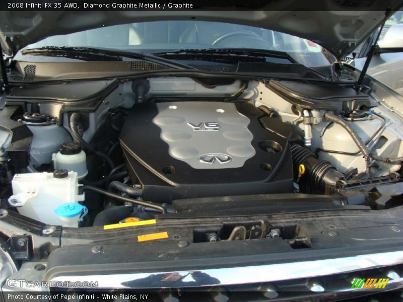 Diamond Graphite Metallic / Graphite 2008 Infiniti FX 35 AWD