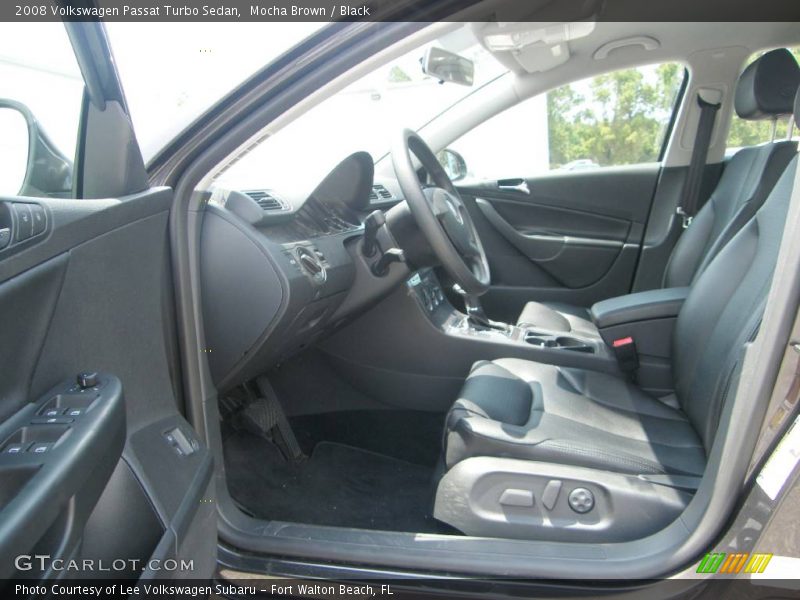 Mocha Brown / Black 2008 Volkswagen Passat Turbo Sedan