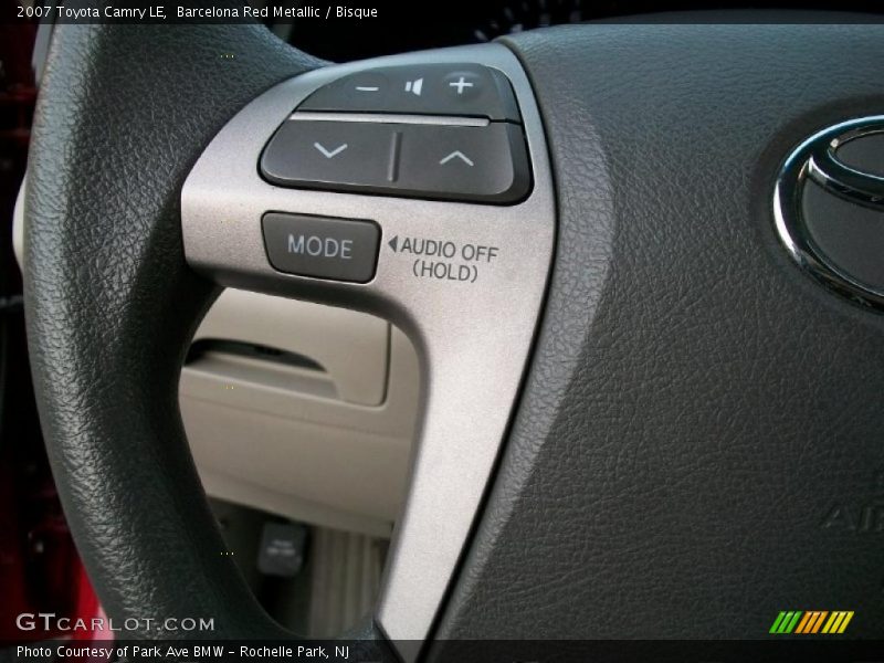 Barcelona Red Metallic / Bisque 2007 Toyota Camry LE
