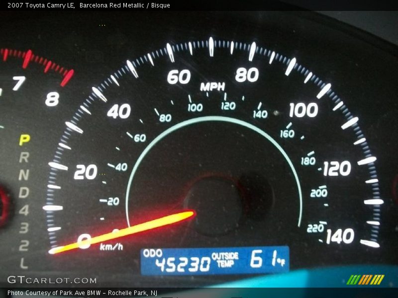 Barcelona Red Metallic / Bisque 2007 Toyota Camry LE