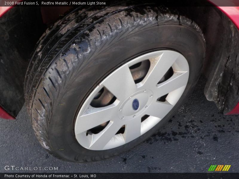 Redfire Metallic / Medium Light Stone 2008 Ford Fusion S