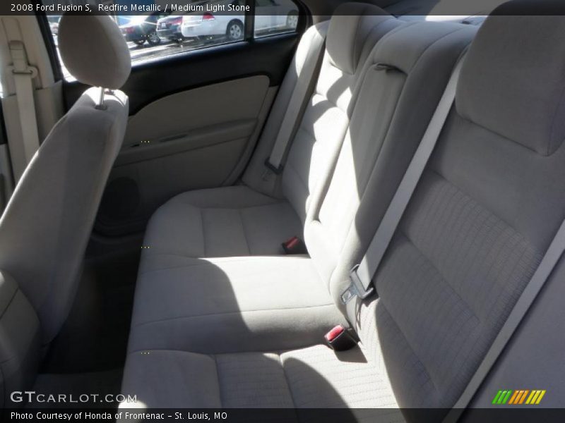 Redfire Metallic / Medium Light Stone 2008 Ford Fusion S