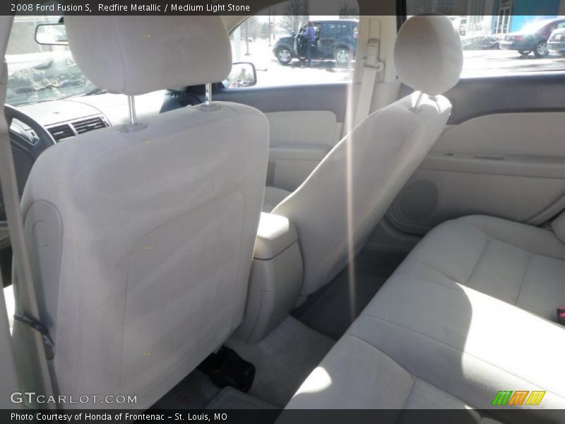 Redfire Metallic / Medium Light Stone 2008 Ford Fusion S