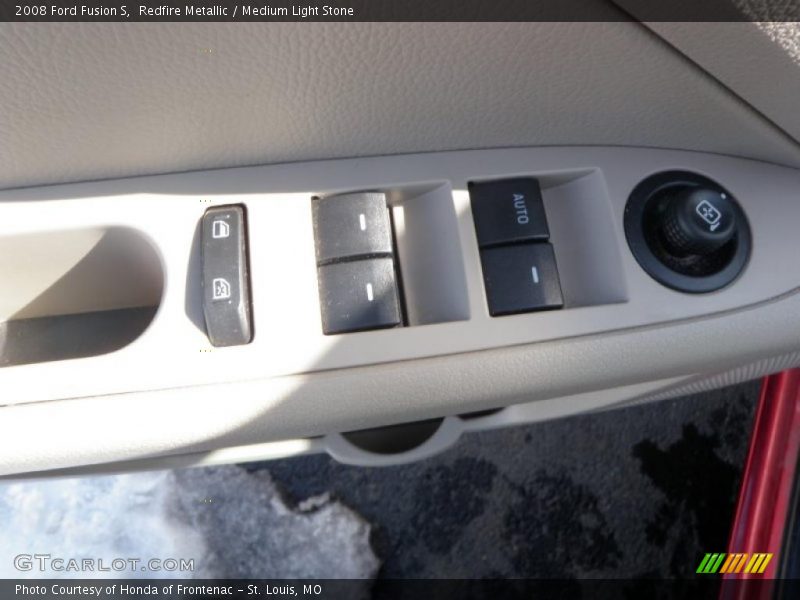 Redfire Metallic / Medium Light Stone 2008 Ford Fusion S