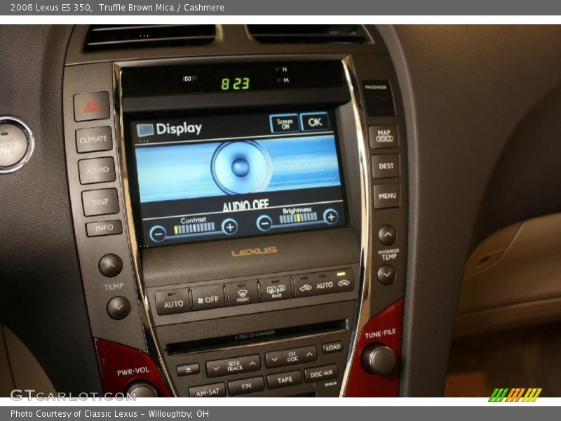 Truffle Brown Mica / Cashmere 2008 Lexus ES 350