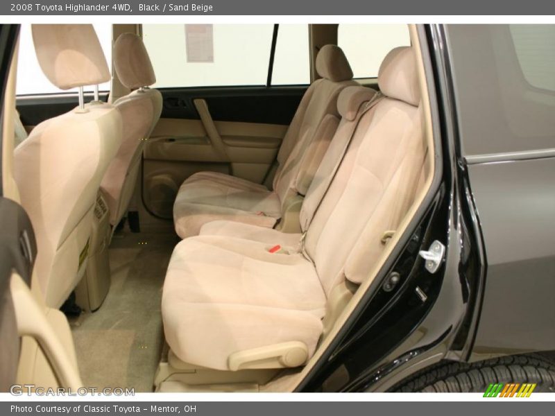 Black / Sand Beige 2008 Toyota Highlander 4WD