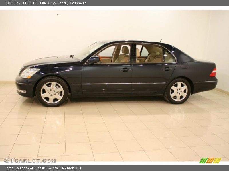 Blue Onyx Pearl / Cashmere 2004 Lexus LS 430