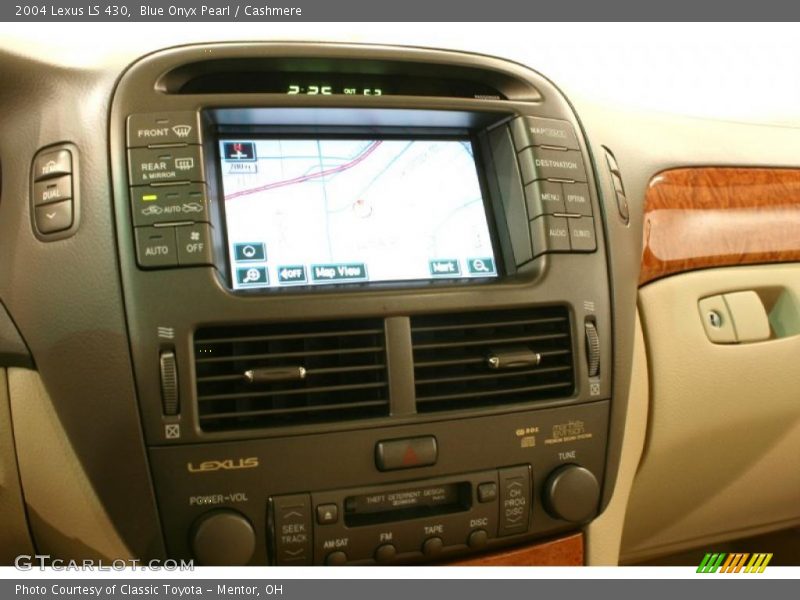 Blue Onyx Pearl / Cashmere 2004 Lexus LS 430