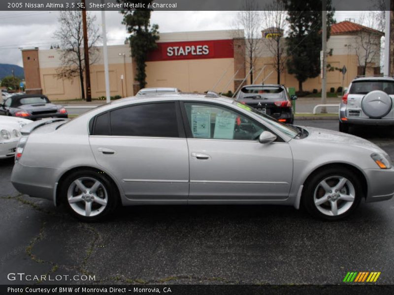 Sheer Silver Metallic / Charcoal 2005 Nissan Altima 3.5 SE