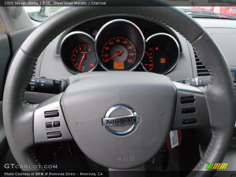 Sheer Silver Metallic / Charcoal 2005 Nissan Altima 3.5 SE