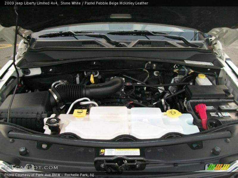 Stone White / Pastel Pebble Beige Mckinley Leather 2009 Jeep Liberty Limited 4x4