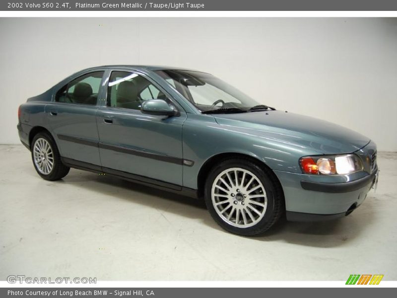 Platinum Green Metallic / Taupe/Light Taupe 2002 Volvo S60 2.4T
