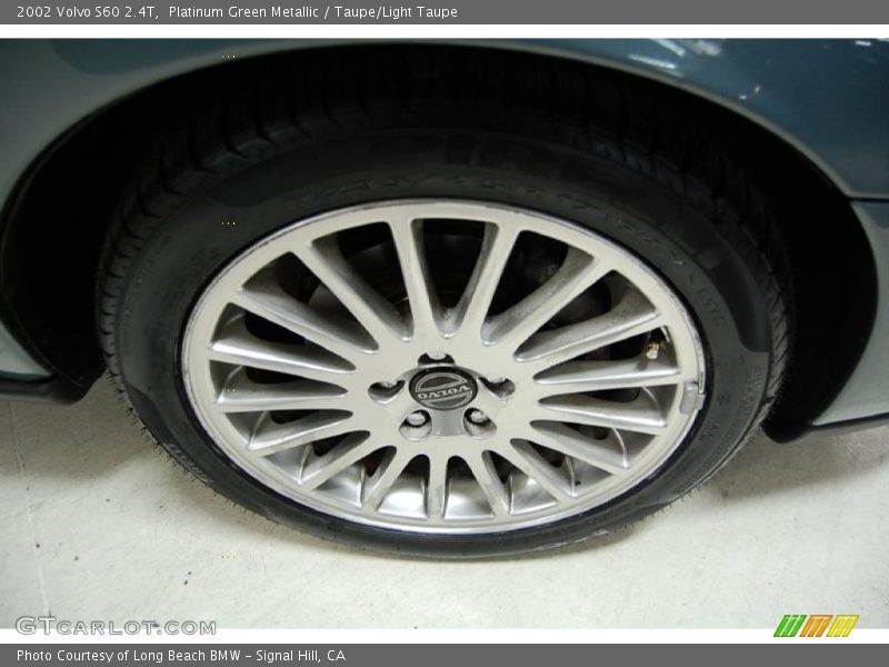 Platinum Green Metallic / Taupe/Light Taupe 2002 Volvo S60 2.4T