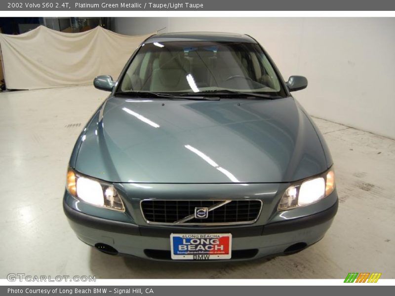 Platinum Green Metallic / Taupe/Light Taupe 2002 Volvo S60 2.4T