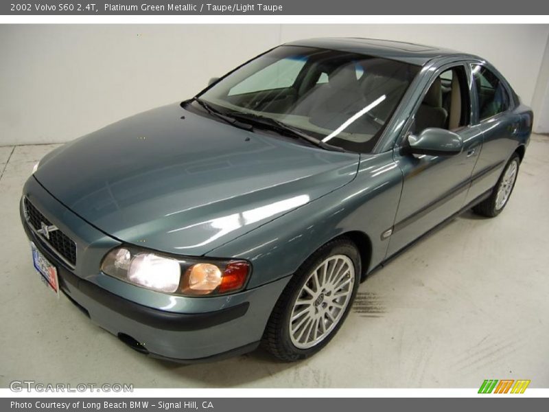 Platinum Green Metallic / Taupe/Light Taupe 2002 Volvo S60 2.4T