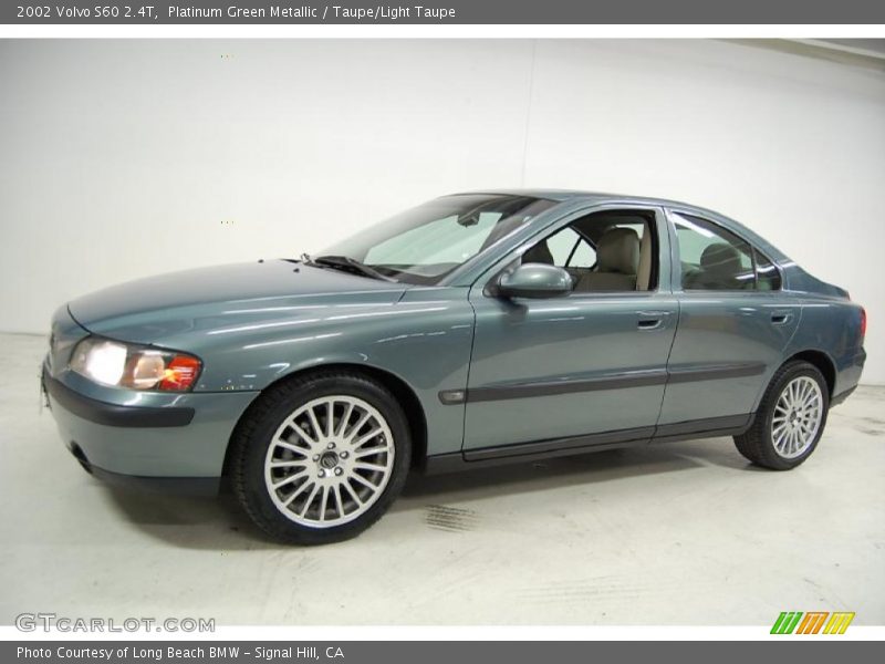 Platinum Green Metallic / Taupe/Light Taupe 2002 Volvo S60 2.4T