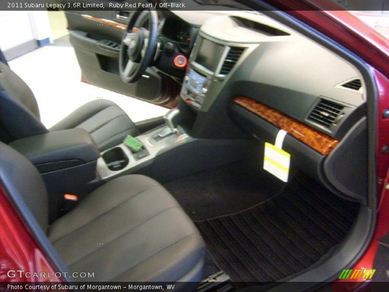 Ruby Red Pearl / Off-Black 2011 Subaru Legacy 3.6R Limited