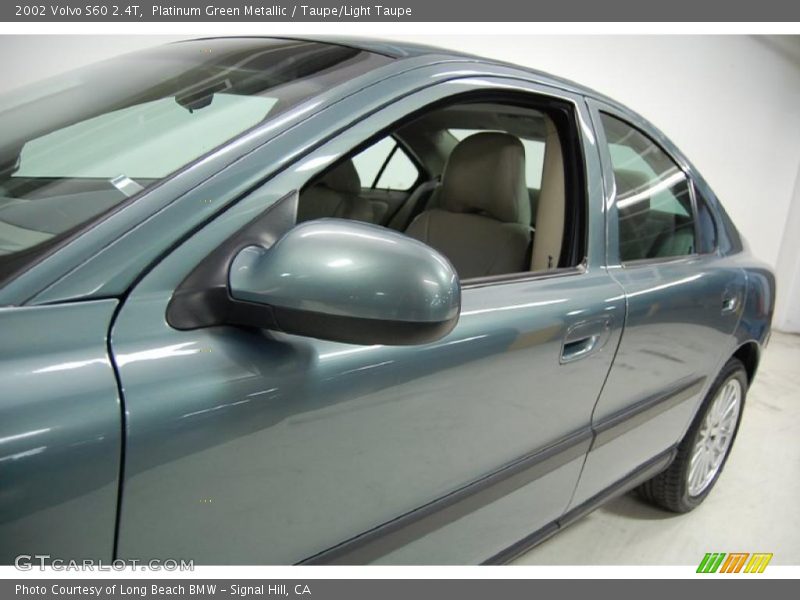 Platinum Green Metallic / Taupe/Light Taupe 2002 Volvo S60 2.4T