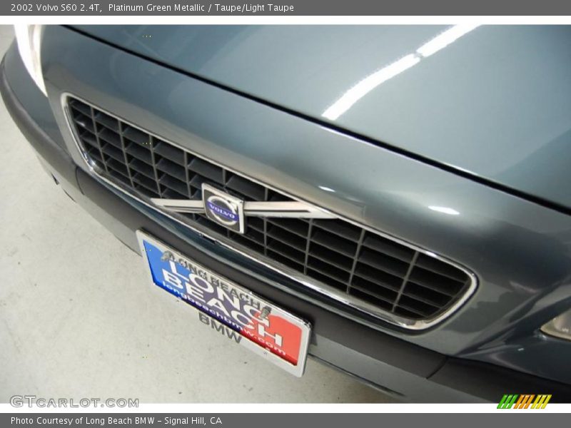 Platinum Green Metallic / Taupe/Light Taupe 2002 Volvo S60 2.4T