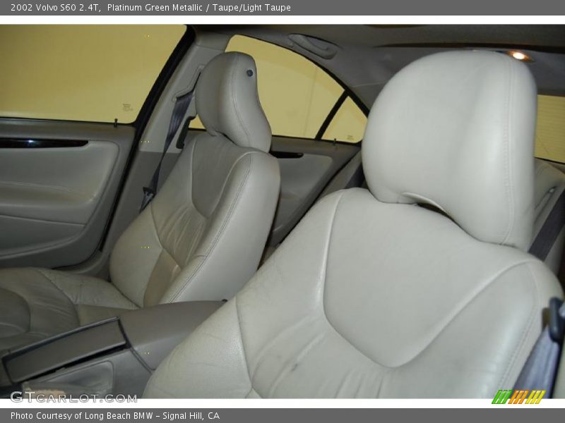 Platinum Green Metallic / Taupe/Light Taupe 2002 Volvo S60 2.4T