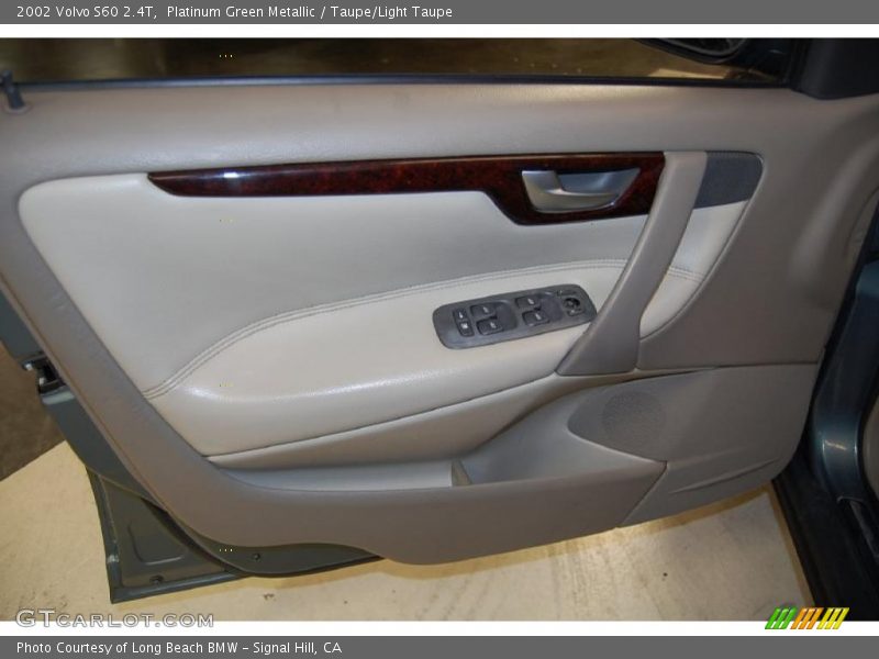 Platinum Green Metallic / Taupe/Light Taupe 2002 Volvo S60 2.4T