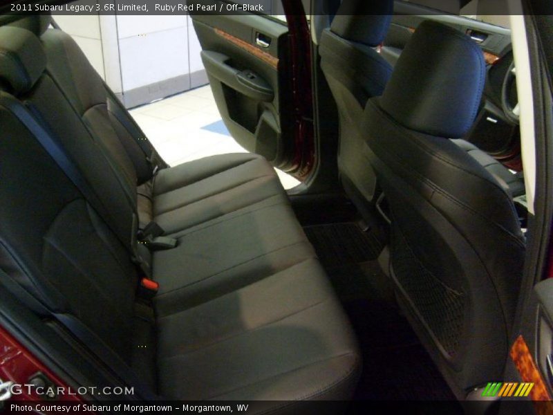 Ruby Red Pearl / Off-Black 2011 Subaru Legacy 3.6R Limited