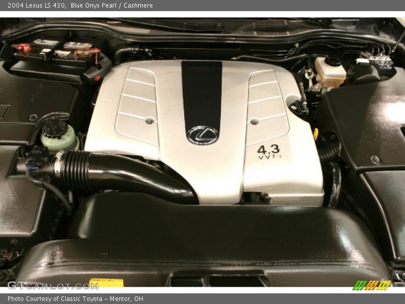Blue Onyx Pearl / Cashmere 2004 Lexus LS 430