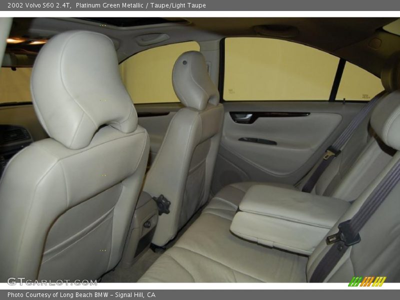 Platinum Green Metallic / Taupe/Light Taupe 2002 Volvo S60 2.4T