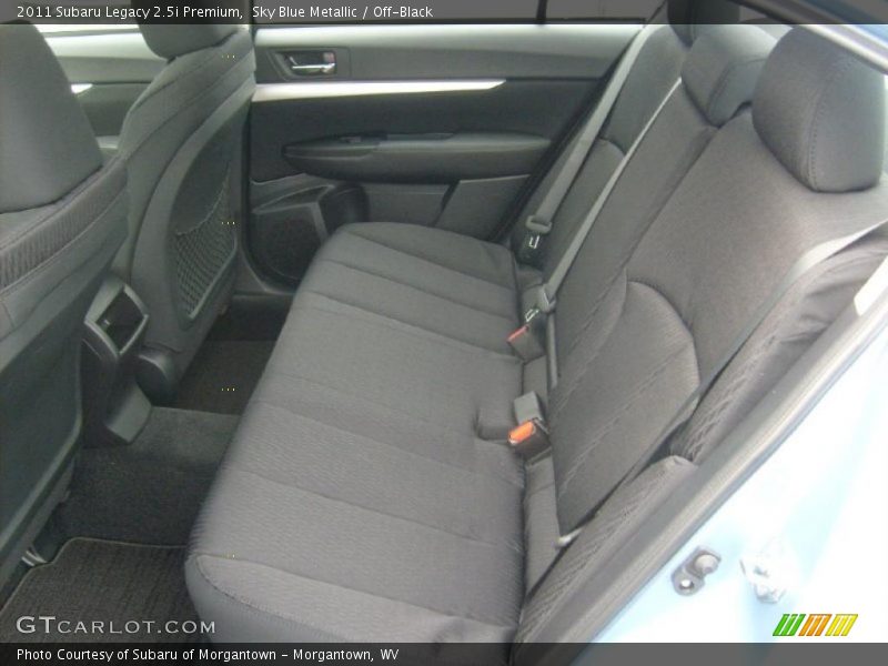 Sky Blue Metallic / Off-Black 2011 Subaru Legacy 2.5i Premium