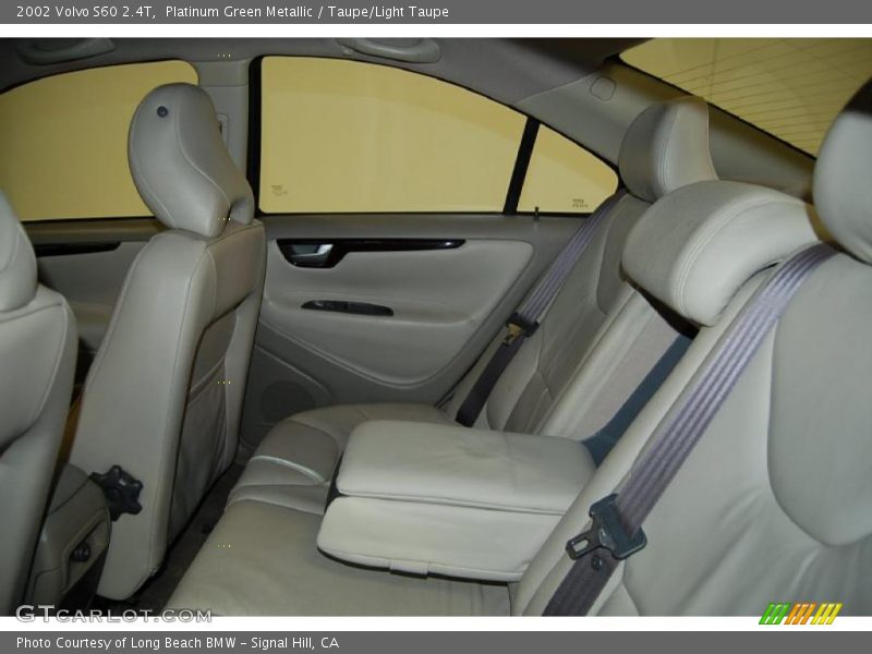 Platinum Green Metallic / Taupe/Light Taupe 2002 Volvo S60 2.4T