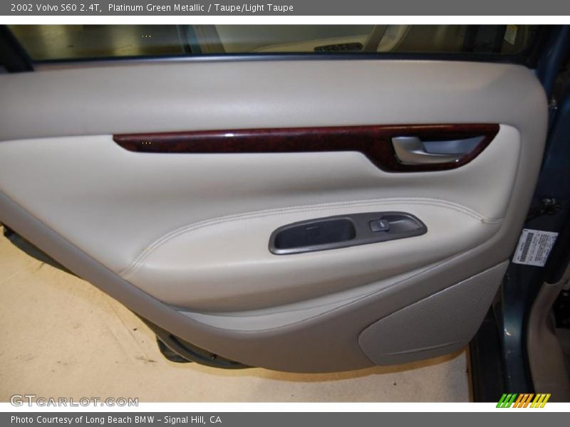 Platinum Green Metallic / Taupe/Light Taupe 2002 Volvo S60 2.4T