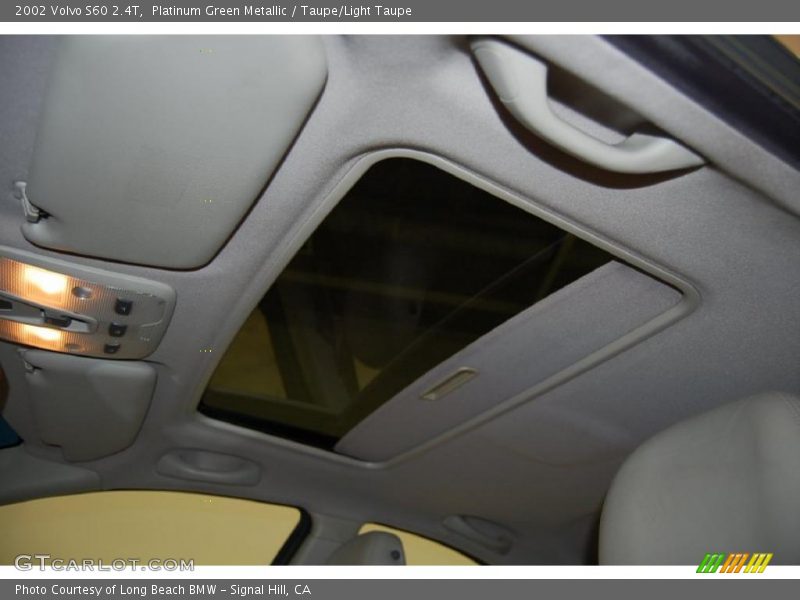 Platinum Green Metallic / Taupe/Light Taupe 2002 Volvo S60 2.4T