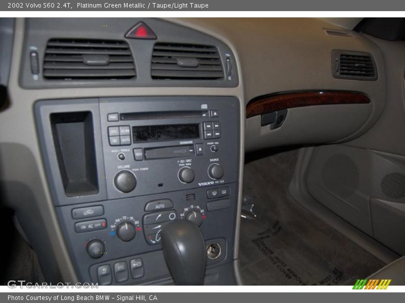 Platinum Green Metallic / Taupe/Light Taupe 2002 Volvo S60 2.4T