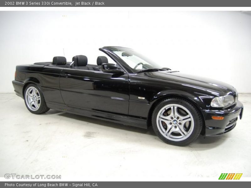 Jet Black / Black 2002 BMW 3 Series 330i Convertible