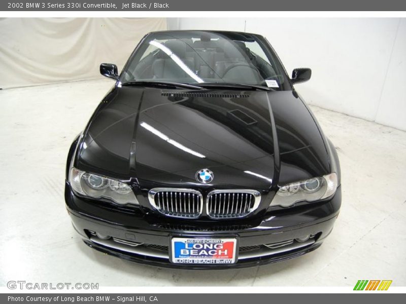 Jet Black / Black 2002 BMW 3 Series 330i Convertible