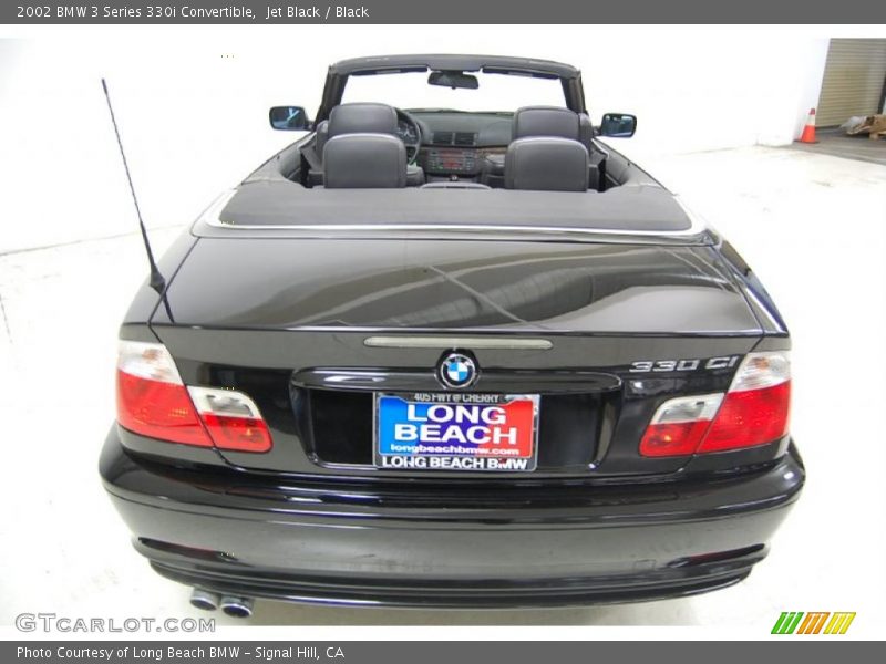 Jet Black / Black 2002 BMW 3 Series 330i Convertible