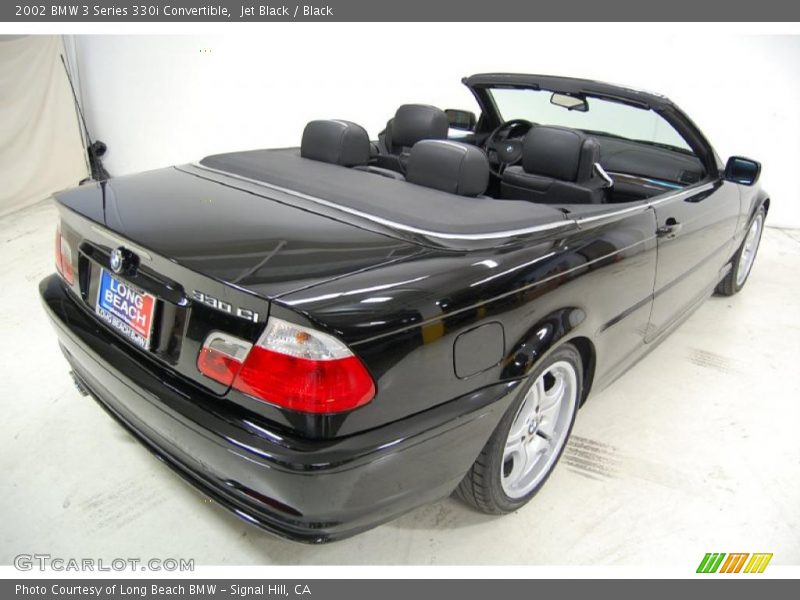 Jet Black / Black 2002 BMW 3 Series 330i Convertible