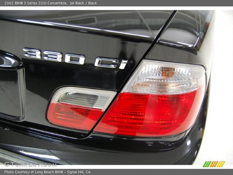 Jet Black / Black 2002 BMW 3 Series 330i Convertible