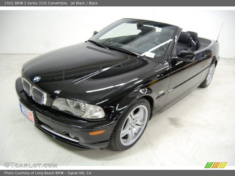 Jet Black / Black 2002 BMW 3 Series 330i Convertible