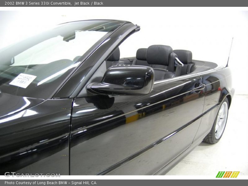 Jet Black / Black 2002 BMW 3 Series 330i Convertible