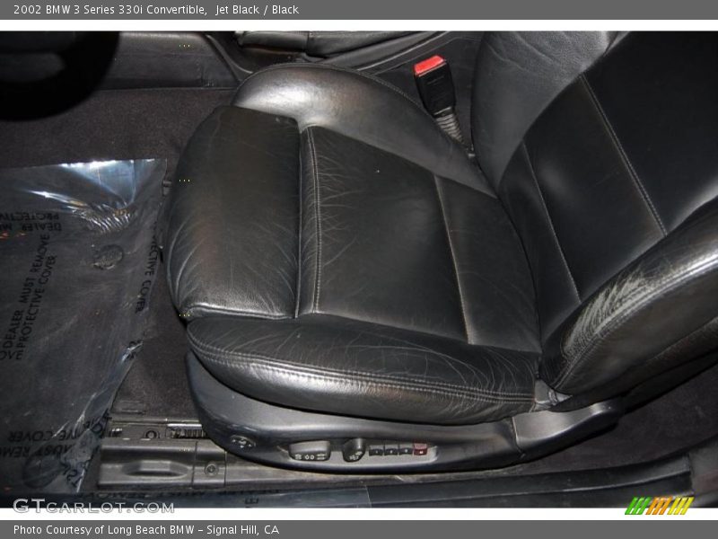 Jet Black / Black 2002 BMW 3 Series 330i Convertible