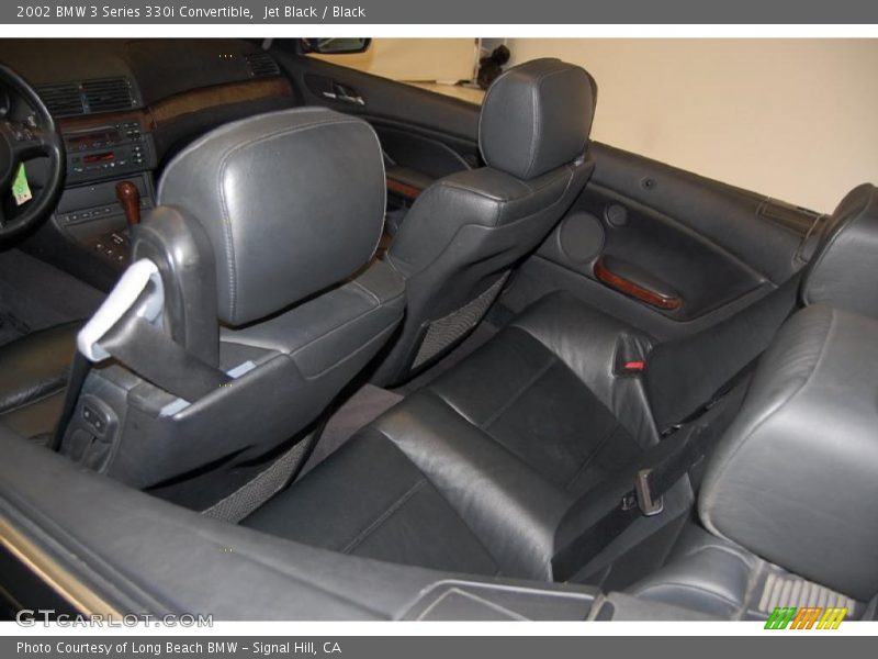 Jet Black / Black 2002 BMW 3 Series 330i Convertible