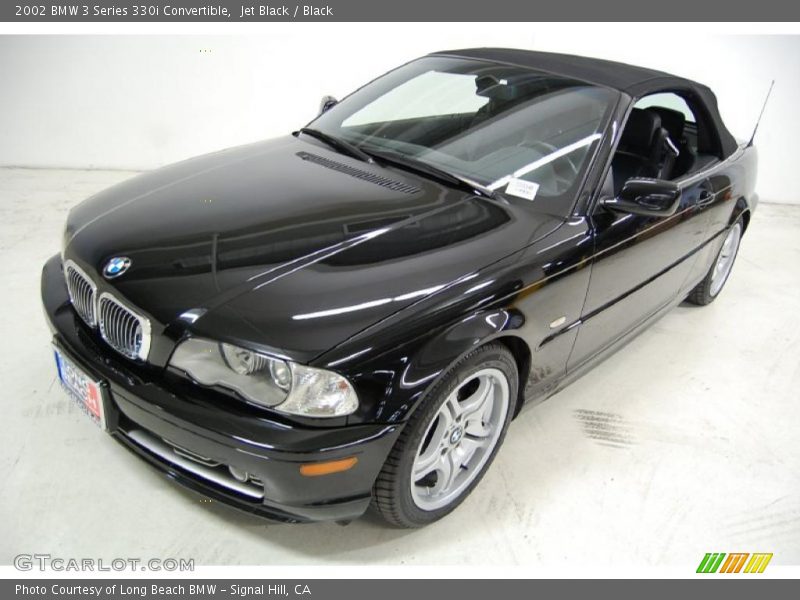 Jet Black / Black 2002 BMW 3 Series 330i Convertible