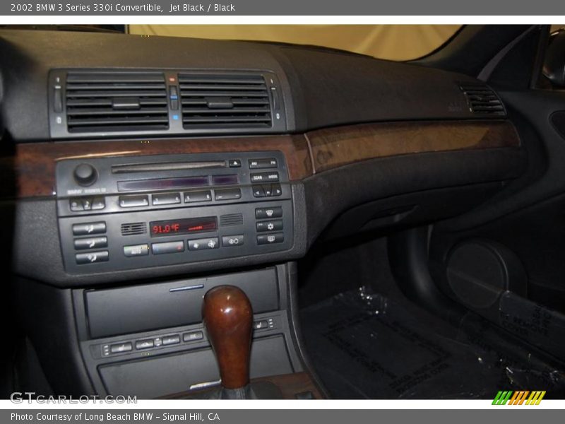Jet Black / Black 2002 BMW 3 Series 330i Convertible