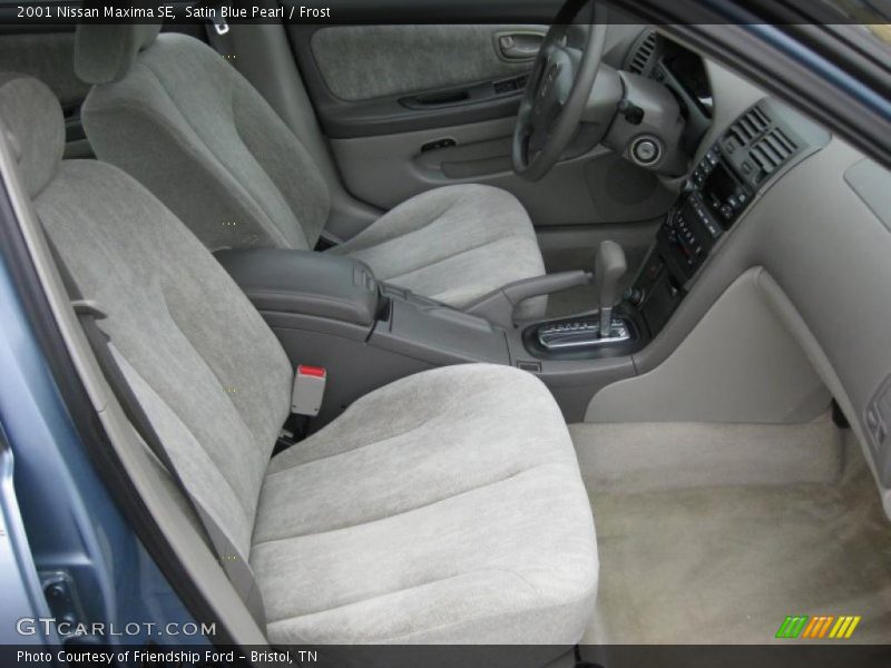 Satin Blue Pearl / Frost 2001 Nissan Maxima SE