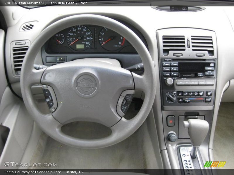Satin Blue Pearl / Frost 2001 Nissan Maxima SE