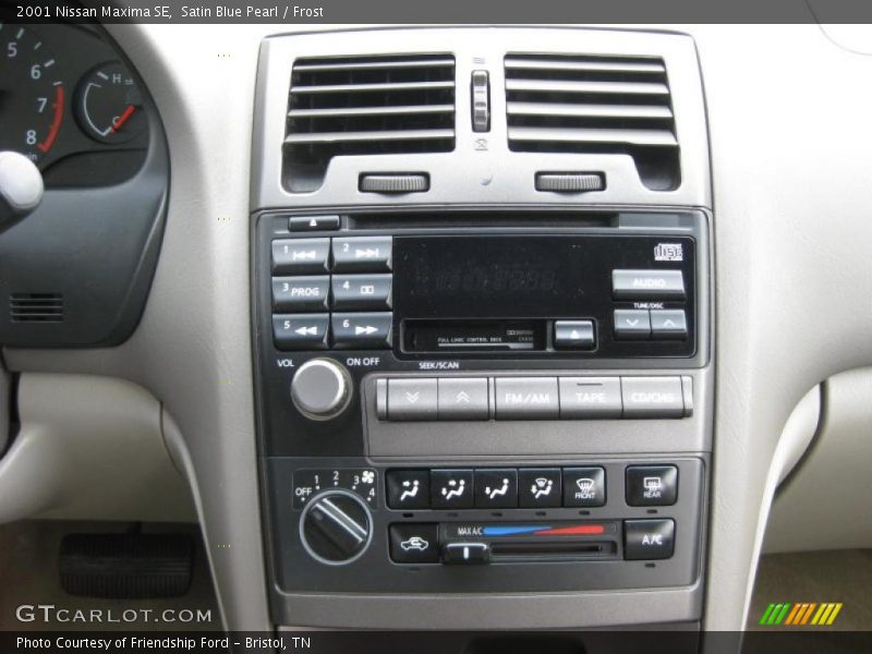 Satin Blue Pearl / Frost 2001 Nissan Maxima SE