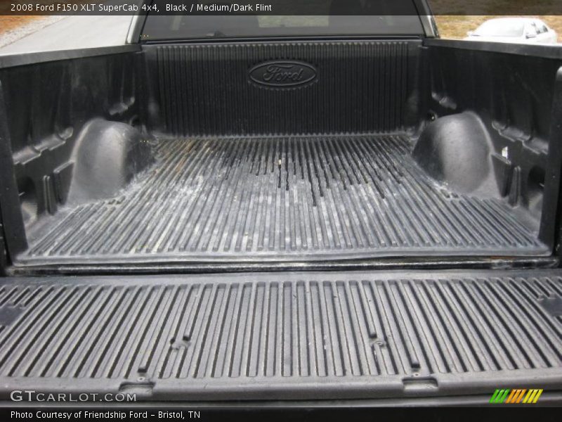 Black / Medium/Dark Flint 2008 Ford F150 XLT SuperCab 4x4