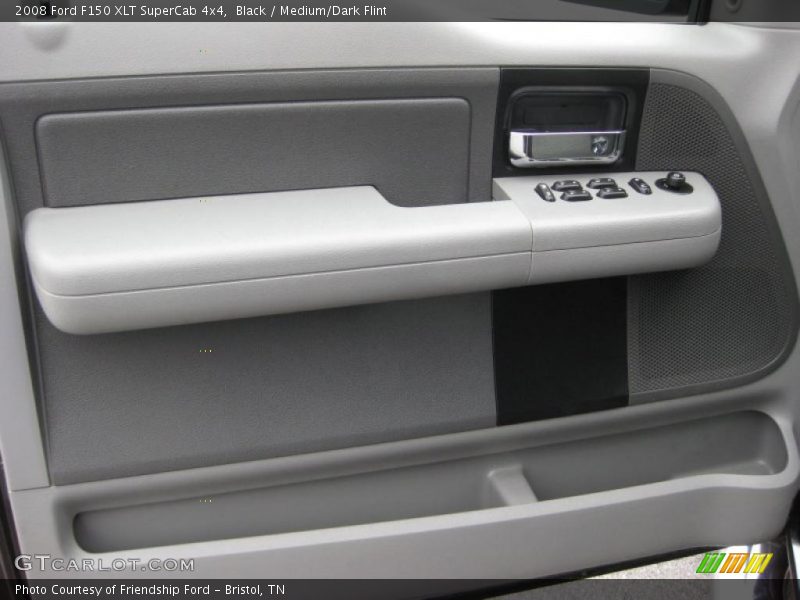 Black / Medium/Dark Flint 2008 Ford F150 XLT SuperCab 4x4