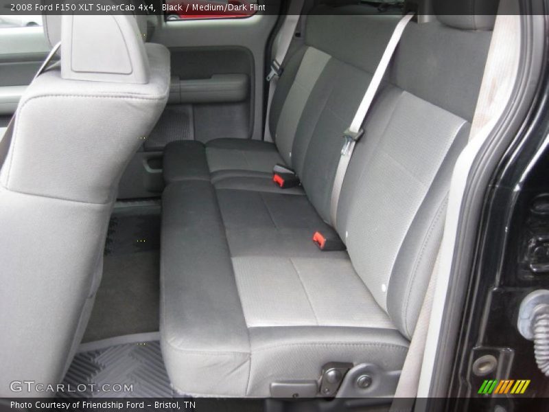 Black / Medium/Dark Flint 2008 Ford F150 XLT SuperCab 4x4